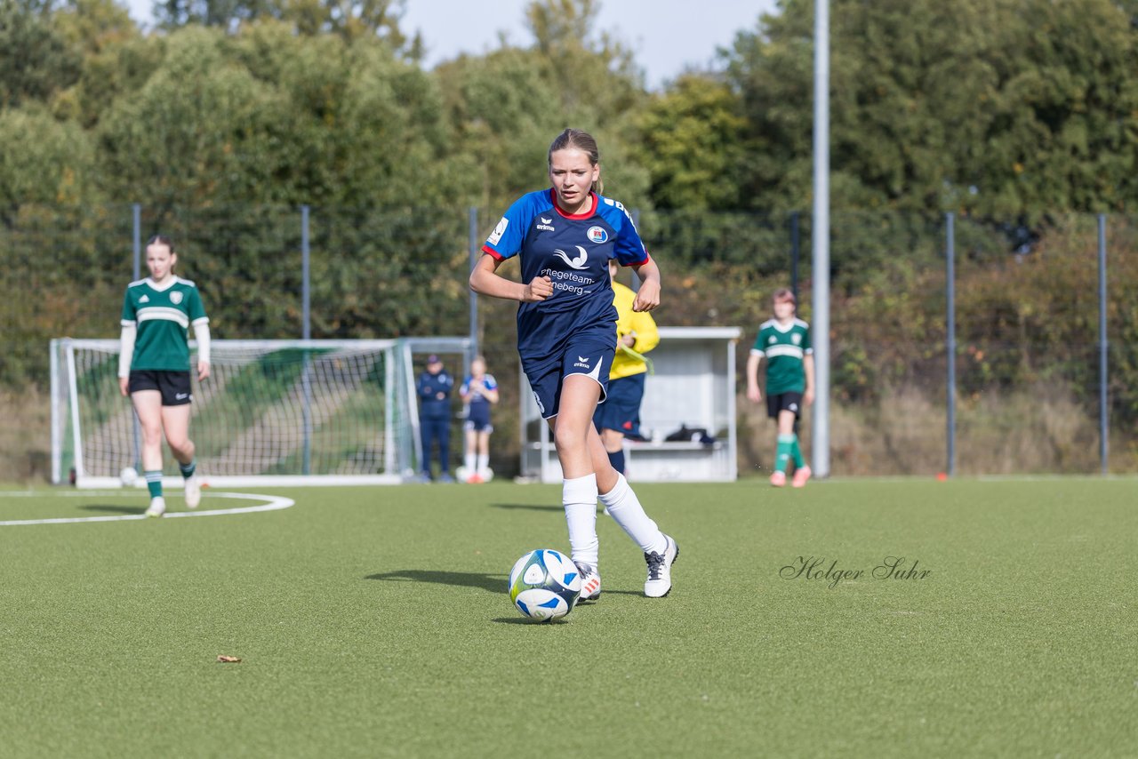 Bild 151 - wU19 Rissener SV - VfL Pinneberg : Ergebnis: 9:1